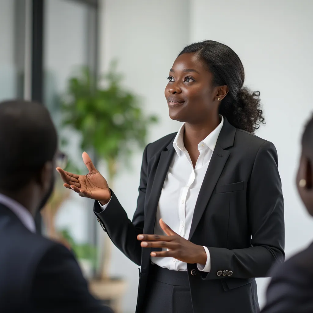 Presenter Coaching Nigeria Office