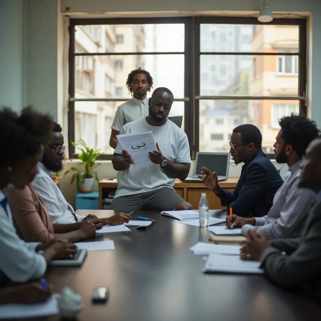 Time Management Workshop in Urban Nigerian Office